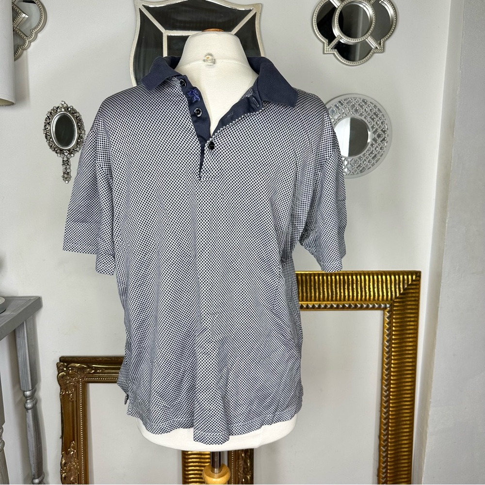 Bugatchi Uomo Polo Shirt Mens Adult Extra Large Casual